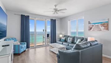 Smart TV, DVD player, books, stereo