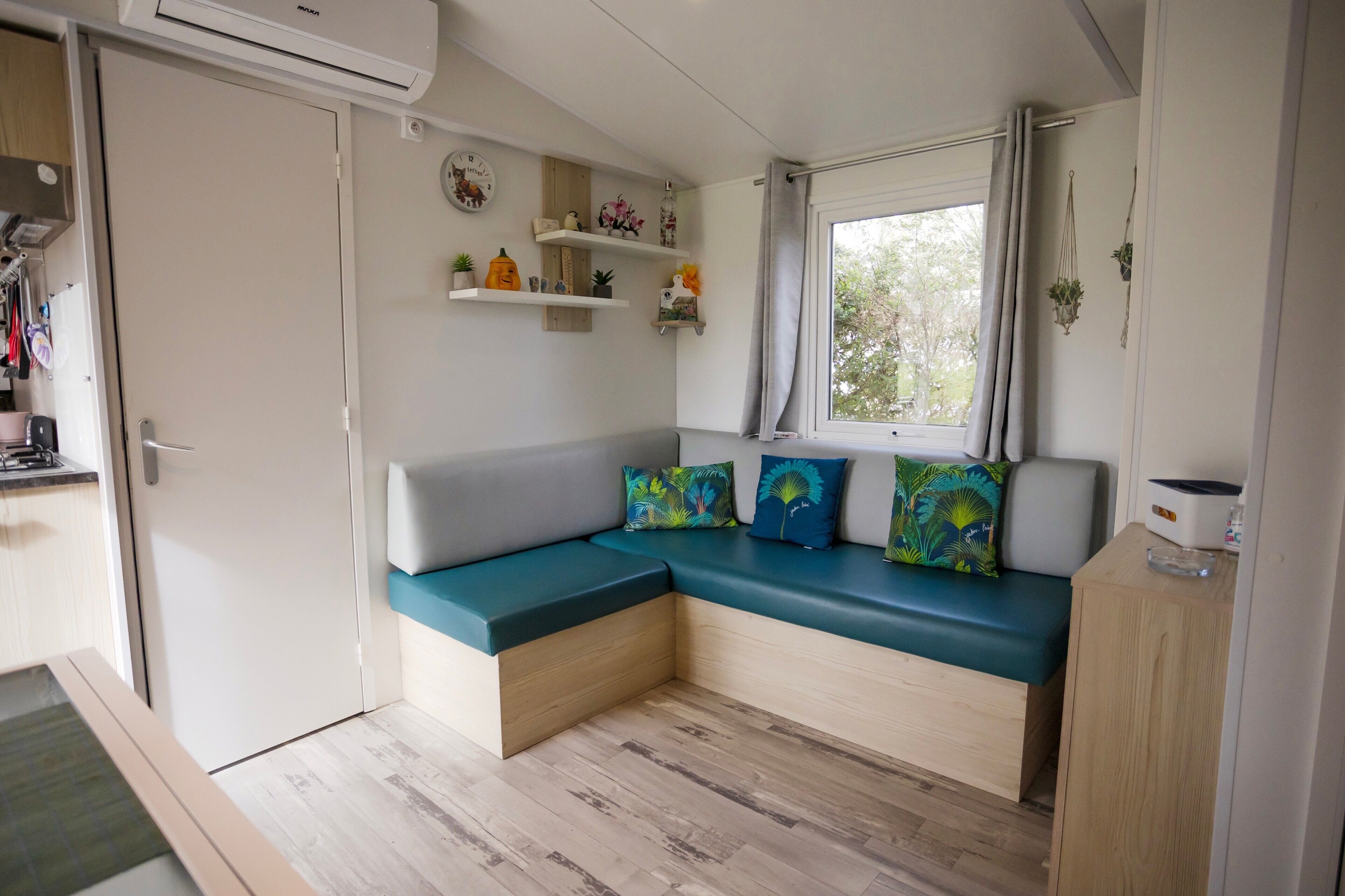 Mobile Home 'Au Petit Bonheur' Avec Piscine Partagée, Terrasse Privée Et Jardin Privé - Saint-Pierre-Quiberon