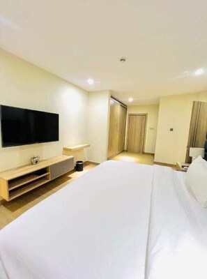 1 bedroom, desk, WiFi - Luxurious & homely apt in Osu (Accra)