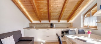 Apartment 'Ausergrubhof Wohnung Partschins' with Mountain View, Shared Garden and Wi-Fi