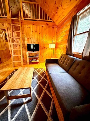 TV, fireplace, DVD player - Loon Dream - Waterfront-ATV & Snowmobile Access (Beaver Cove)