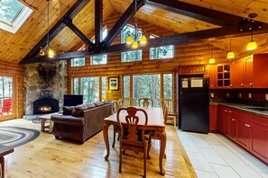 Interior - Loon Lodge on Wilson Pond (Greenville)