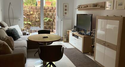 Individuelle Ferienwohnung im Grünen Südosten von Leipzig mit Eigener Terrasse
