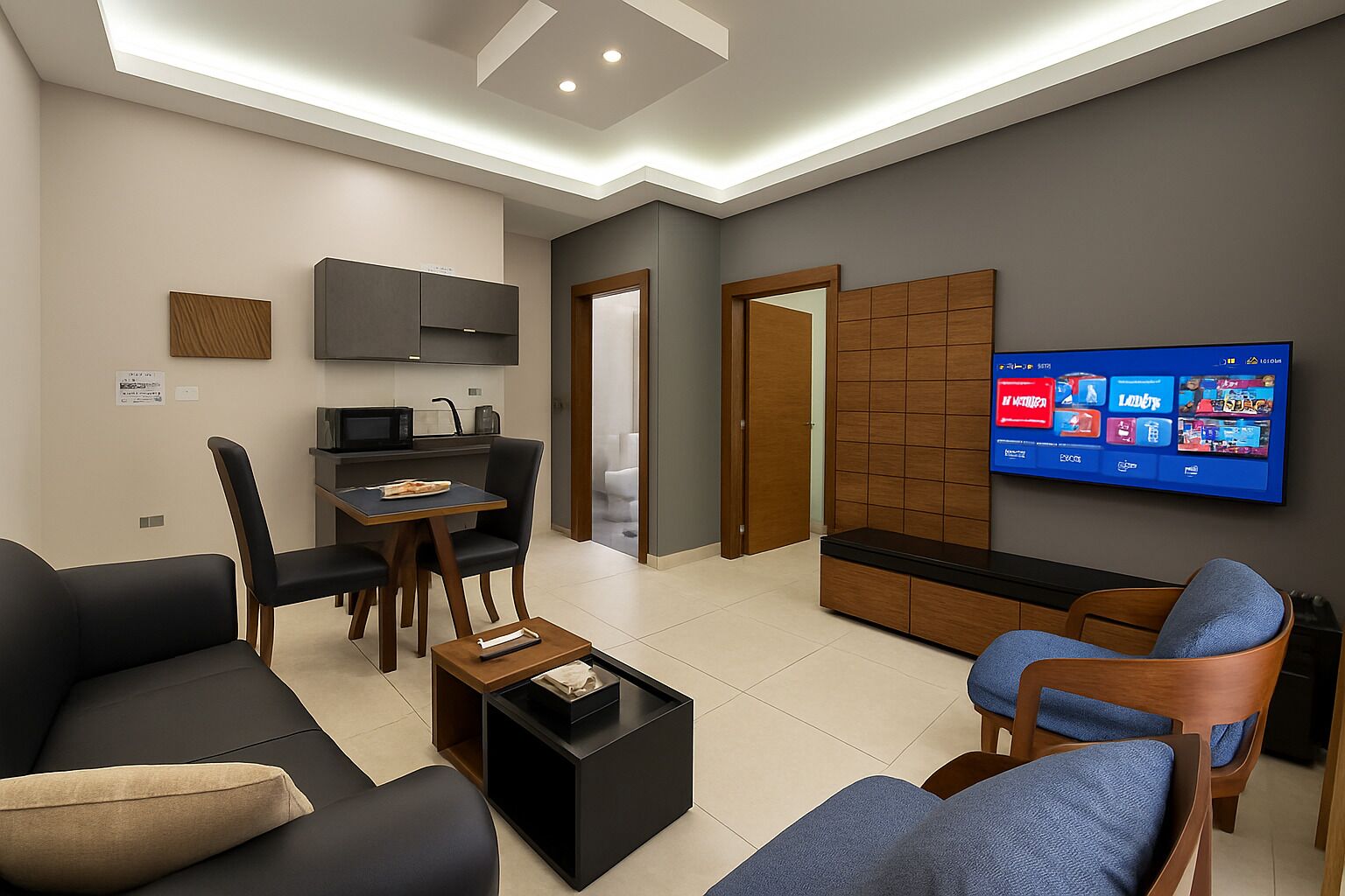 45-inch Smart TV with digital channels