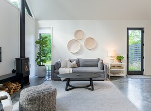 TV connectée, cheminée