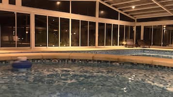2 indoor pools, open 10:00 AM to 8:00 PM, pool umbrellas