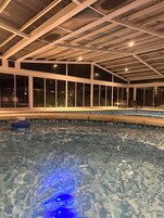 2 indoor pools, open 10:00 AM to 8:00 PM, pool umbrellas