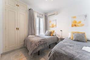 3 soverom, strykejern/-brett, wi-fi (inkludert) og sengetøy