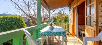 Chalet 'Joli En Bois' with Private Terrace, Wi-Fi & Air Conditioning