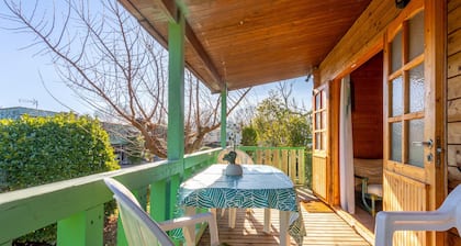 Chalet 'Joli En Bois' with Private Terrace, Wi-Fi & Air Conditioning