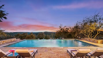 Una piscina climatizada