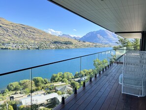 Deluxe Suite, Balcony, Lake View | Terrace/patio
