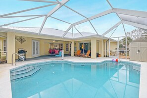 Una piscina climatizada
