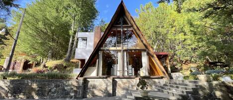 Façade de l’hébergement