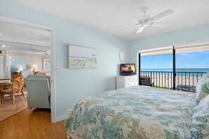 1 bedroom, iron/ironing board, free WiFi, bed sheets - 🌊 Panoramic Gulf Views & Soothing Coastal Vibes (St Pete Beach)