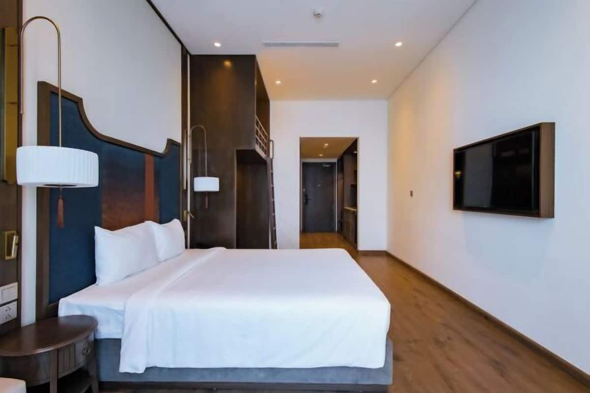 1 slaapkamer, lakens van Egyptisch katoen, luxe beddengoed