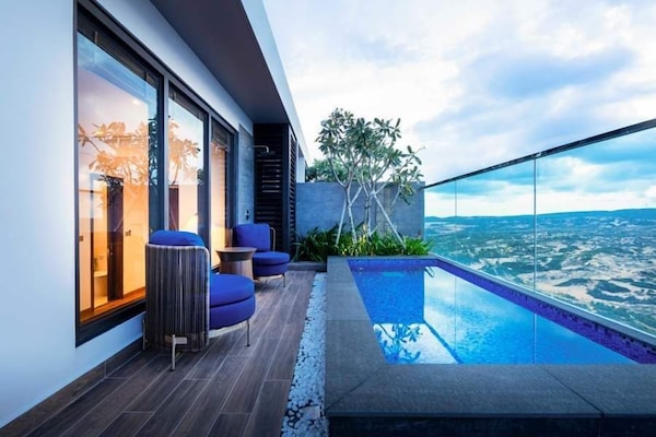 Suite « Premier », 1 chambre, piscine privée, vue plage