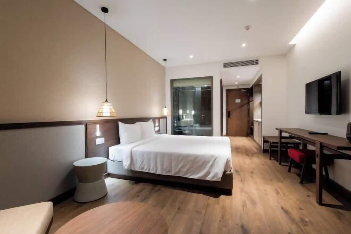 1 slaapkamer, lakens van Egyptisch katoen, luxe beddengoed