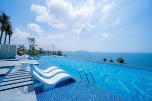 5 outdoor pools, open 6:00 AM to 8:00 PM, pool umbrellas, sun loungers - Mandala Cham Bay Hotels & Resorts (Phan Thiet)