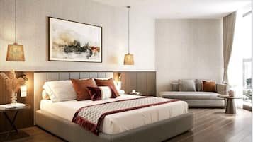 1 habitación, sábanas de algodón egipcio y ropa de cama de alta calidad