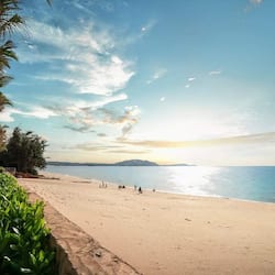 Private beach, white sand, free beach shuttle, free beach cabanas
