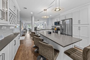 Fridge, microwave, oven, stovetop - Gorgeous Home in the Beachside Community w/ Community Pool and Tennis Facilities! (Isle Of Palms)