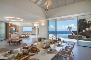 Dining - Villa Paulista | Ocean View - Located in  Exquisite Petit Cul de Sac with Private Pool (Petit Cul-de-Sac)