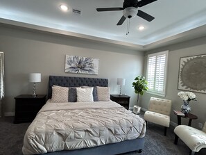 3 bedrooms, desk, iron/ironing board, free WiFi