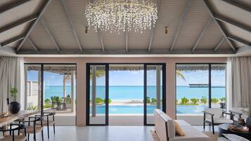 Two Bedroom Residence with Two Beach Pools and Garden Pool | Strand-/Meerblick
