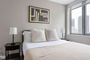 1 habitación, tabla de planchar con plancha, wifi y ropa de cama 