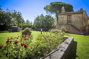Property grounds - 2-bedroom cottage with air conditioning immersed in the Tuscan countryside, restaurant and bar withi (Capolona)