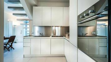 Fridge, dishwasher, toaster