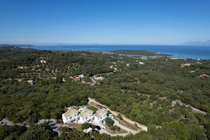 Aerial view - Villa Arete - Peritheia ,Ionian Islands (Pelekiti)