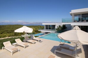 Pool - Villa Arete - Peritheia ,Ionian Islands (Pelekiti)
