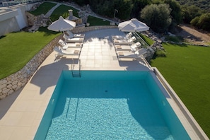 Pool - Villa Arete - Peritheia ,Ionian Islands (Pelekiti)
