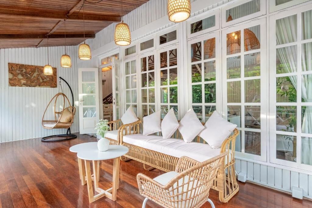 Villa, 4 Bedrooms, Garden View | Living area | Flat-screen TV