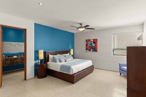 5 dormitorios, tabla de planchar con plancha, wifi y ropa de cama