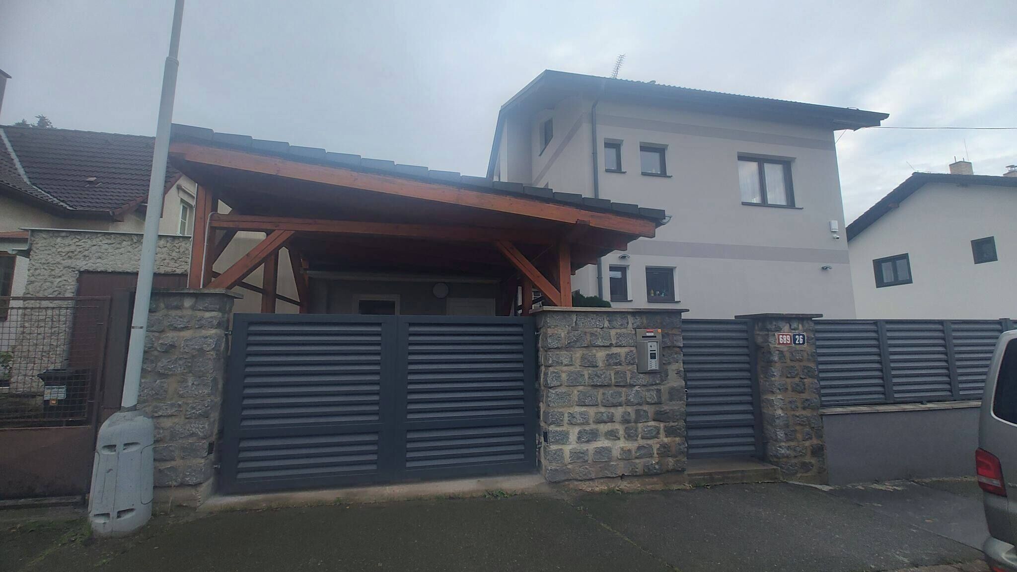 Entrada da propriedade