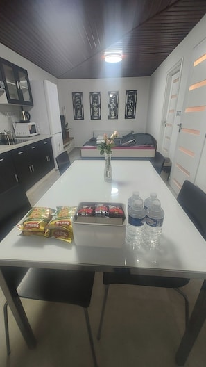 Apartment, 1 Bedroom, Smoking, Terrace | Dining room - Vu's Home - Apartment Deluxe 50m2 (Prague)