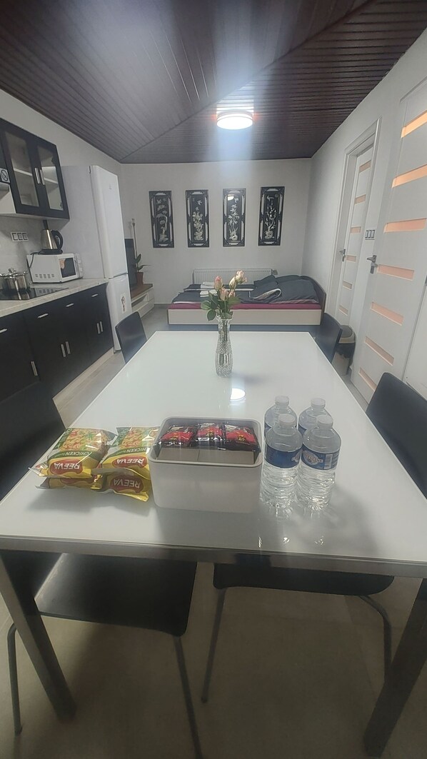 Apartment, 1 Bedroom, Terrace, Garden View | Dining room - Vus Home - Apartment Deluxe 50m2 (Prague)