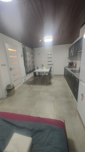 Apartamento, 1 quarto, para fumantes, terraço | Opções para refeição