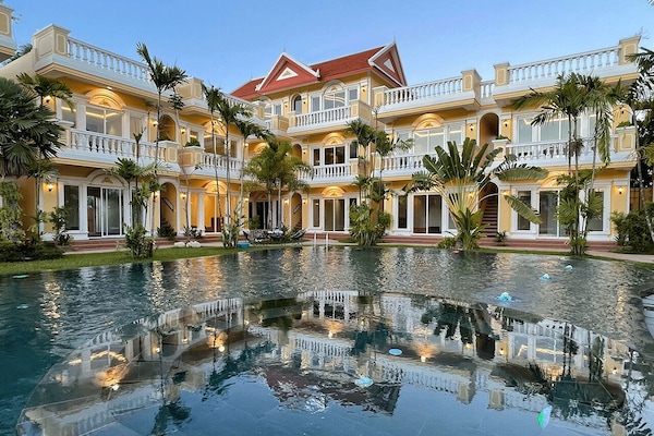 Façade de l’hébergement