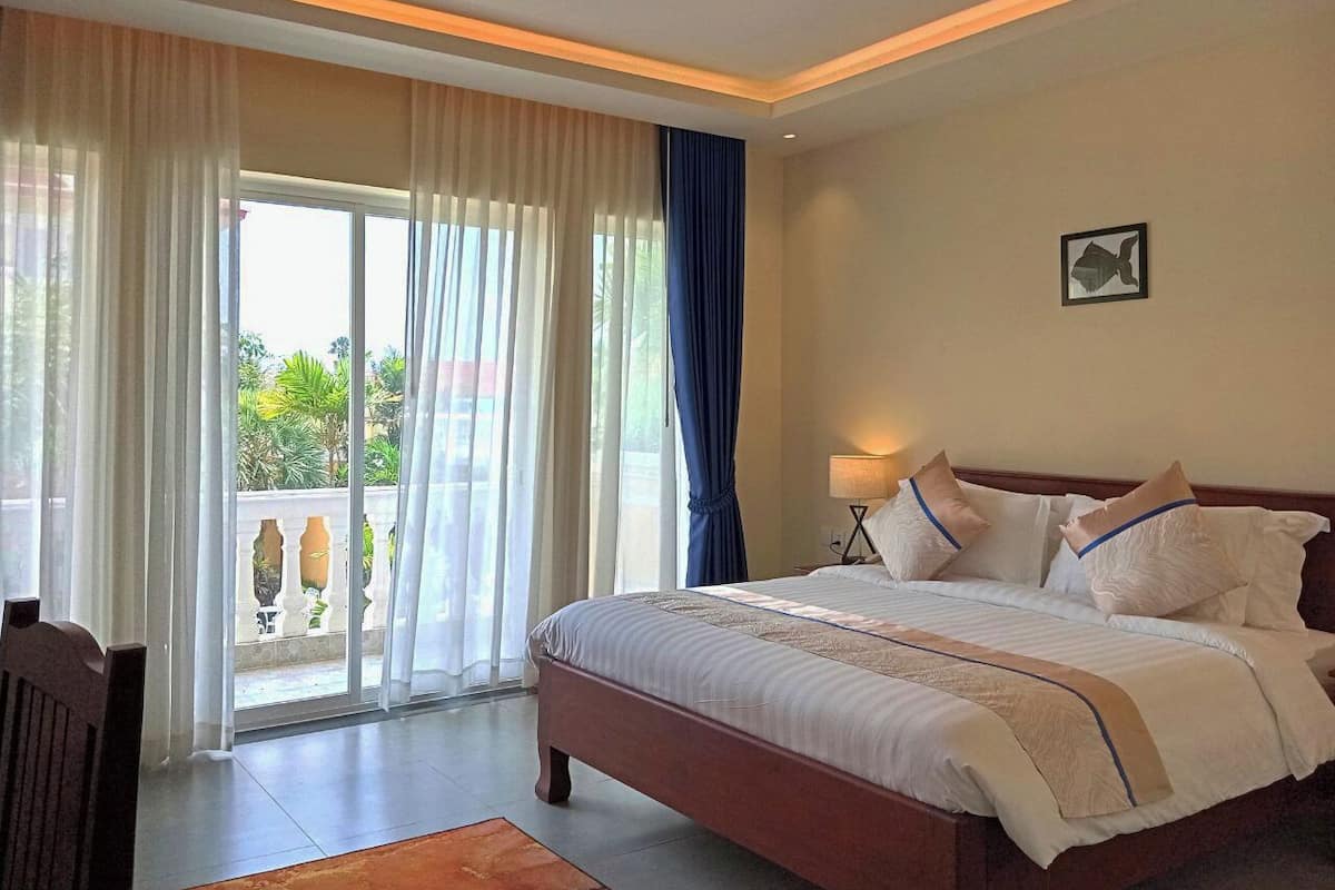 Deluxe Double Room, Balcony, Garden View