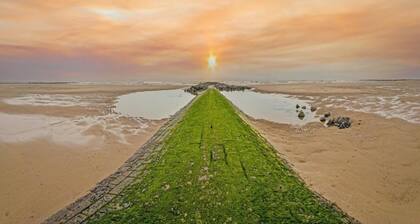 Estancia elegante con vistas al mar