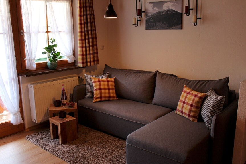 Ferienwohnung Edelweiß Für 1-4 Personen, 80 Quadratmetern, W-lan, Tv, Balkon, 2 Separate Schlafzimmer - Ramsau bei Berchtesgaden