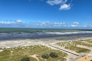 Vlak bij het strand
