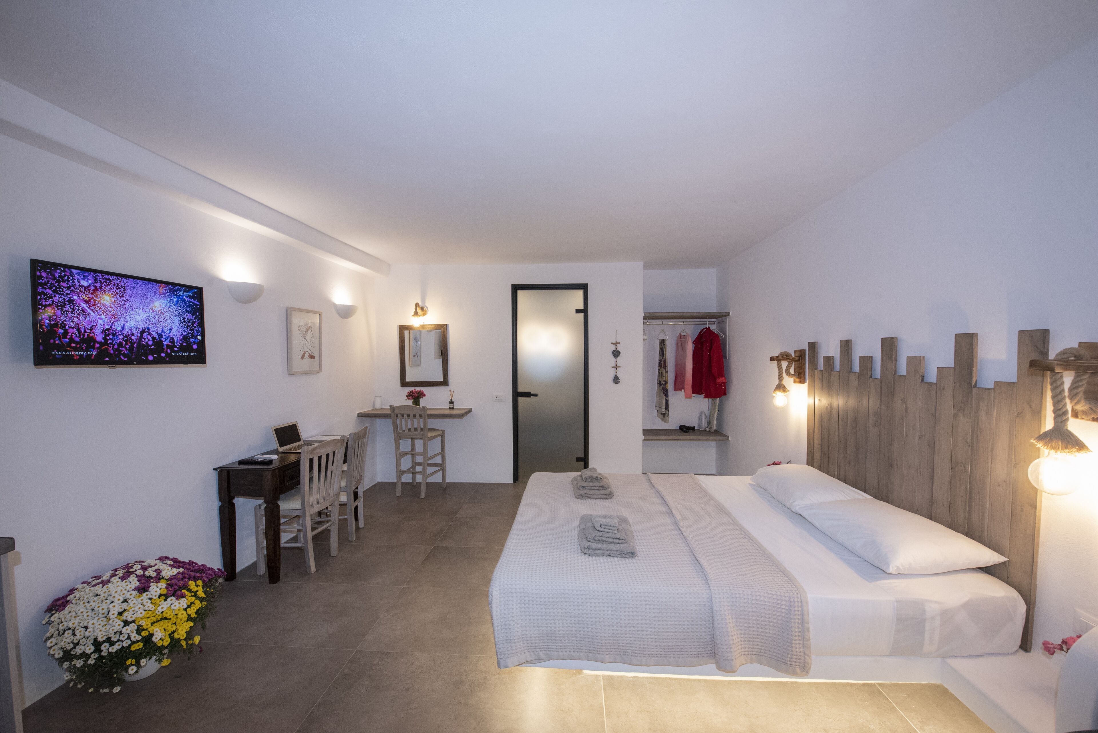 1 kamar tidur, seprai katun Mesir, seprai premium, dan meja kerja