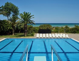Seasonal outdoor pool