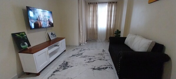 Living area - A Cozy home near the Airport and SGR (Nairobi)