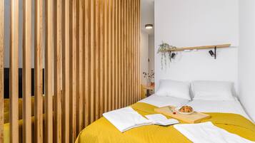 1 habitación y ropa de cama hipoalergénica